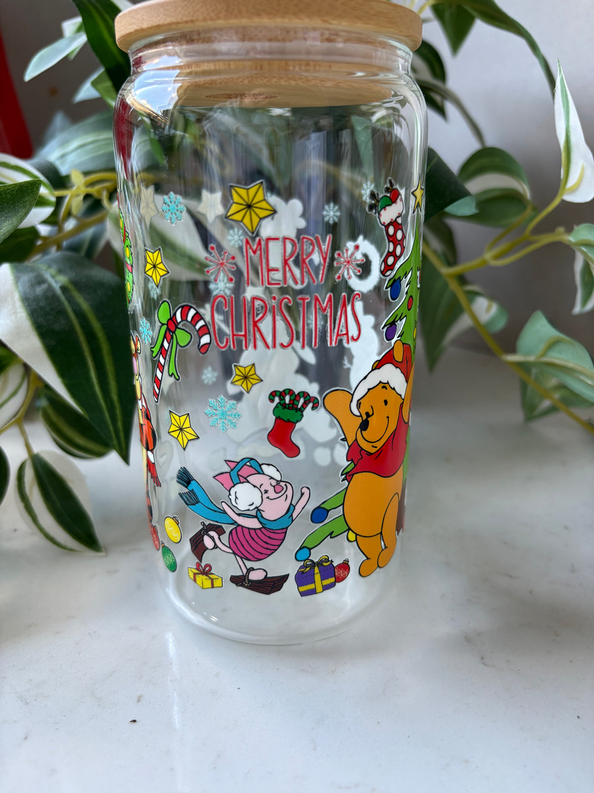 Winnie the Pooh & Friends Christmas Tumbler