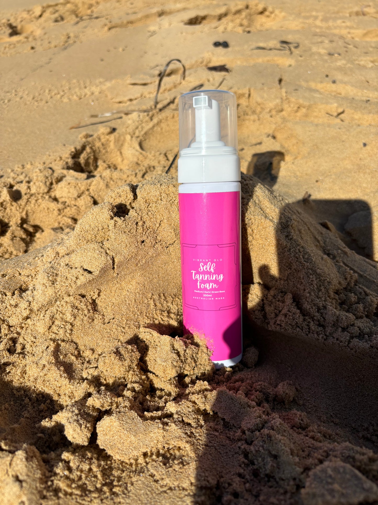 Medium / Dark - Express  Self Tan Mousse - Green Base
