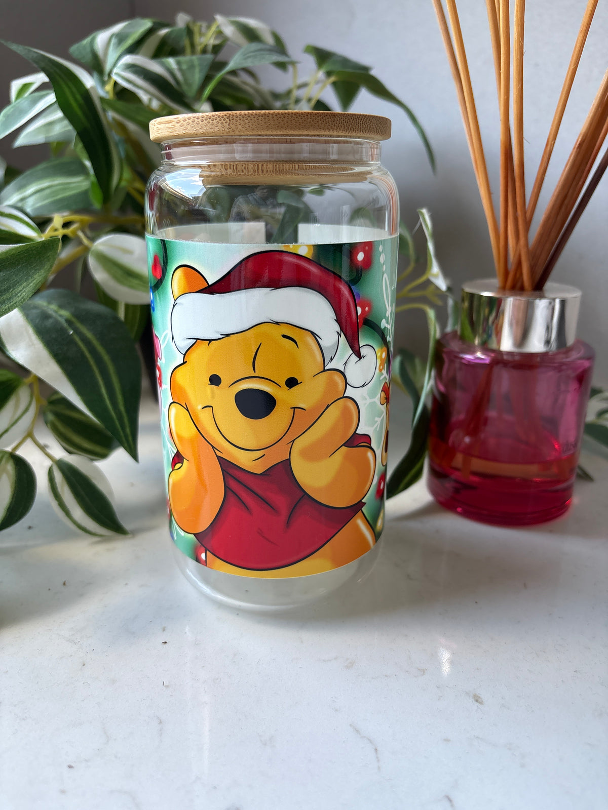 Christmas Pooh Tumbler
