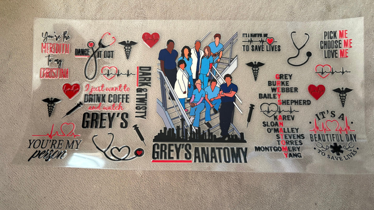 Greys Anatomy Tumbler