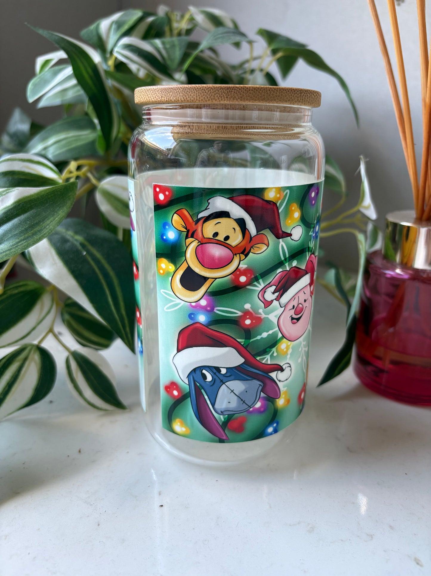 Christmas Pooh Tumbler